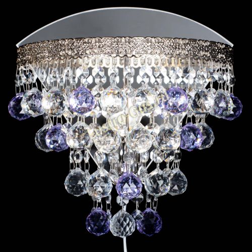 Бра Токката пирамида шар 30 фиолетовая в Ижевске Гусь Хрустальный