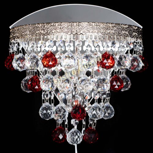 Бра Токката пирамида шар 30 красная в Ижевске Гусь Хрустальный