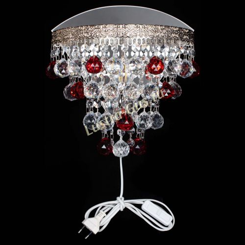 Бра Токката пирамида шар 30 красная в Ижевске Гусь Хрустальный