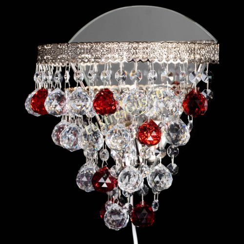 Бра Токката пирамида шар 30 красная в Ижевске Гусь Хрустальный