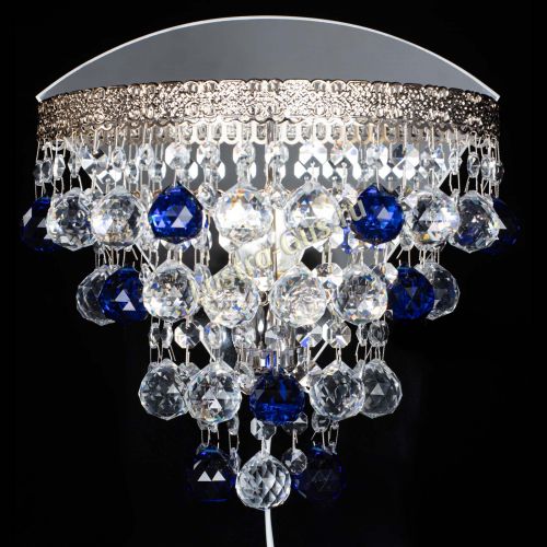 Бра Токката пирамида шар 30 синяя в Ижевске Гусь Хрустальный