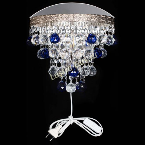 Бра Токката пирамида шар 30 синяя в Ижевске Гусь Хрустальный