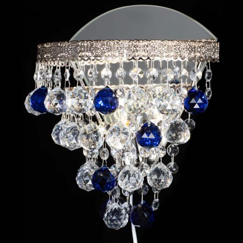 Бра Токката пирамида шар 30 синяя в Ижевске Гусь Хрустальный