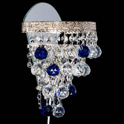 Бра Токката пирамида шар 30 синяя в Ижевске Гусь Хрустальный