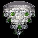 Бра Токката пирамида шар 30 зеленая в Ижевске