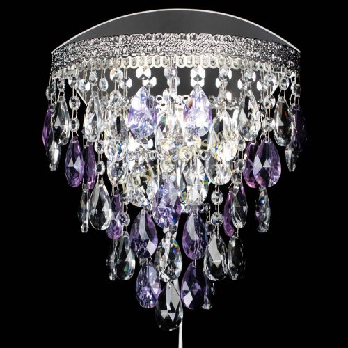 Бра Токката пирамида журавлик фиолетовая в Ижевске Гусь Хрустальный