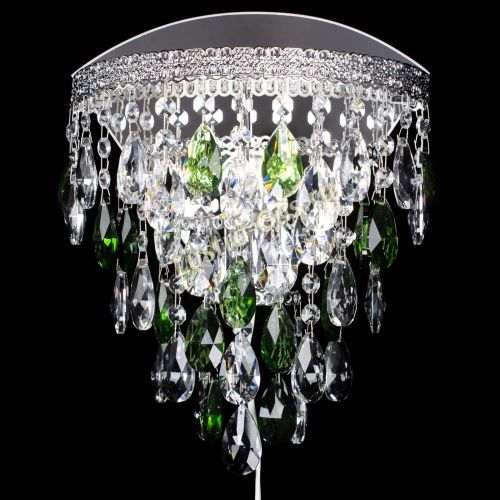 Бра Токката пирамида журавлик зеленая в Ижевске Гусь Хрустальный