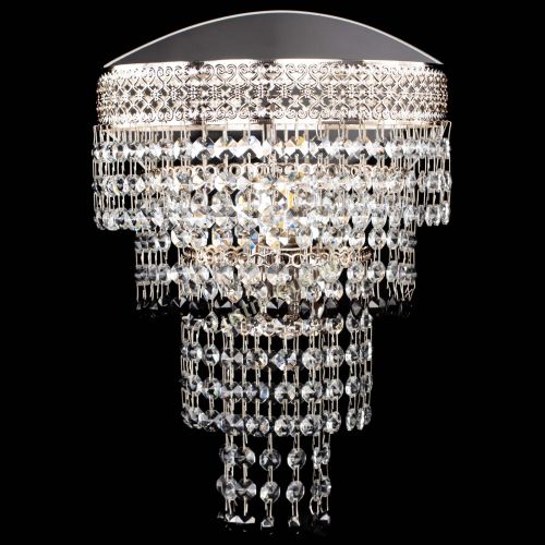Бра Венеция Капель оптикон черная в Ижевске Гусь Хрустальный
