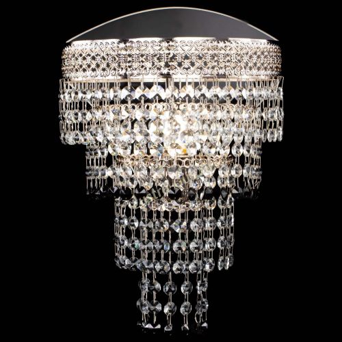 Бра Венеция Капель оптикон черная в Ижевске Гусь Хрустальный