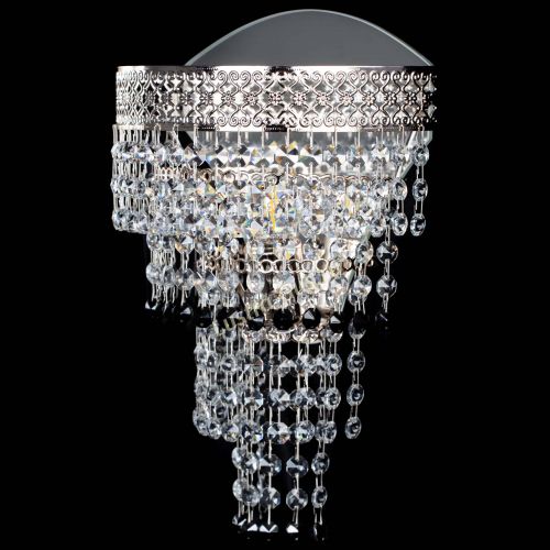 Бра Венеция Капель оптикон черная в Ижевске Гусь Хрустальный