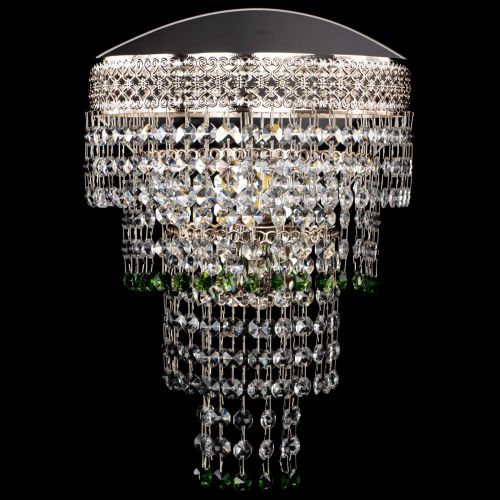 Бра Венеция Капель оптикон зеленая в Ижевске Гусь Хрустальный