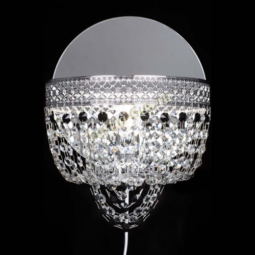 Бра Венеция оптикон черная в Ижевске Гусь Хрустальный