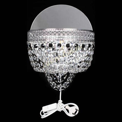 Бра Венеция оптикон черная в Ижевске Гусь Хрустальный