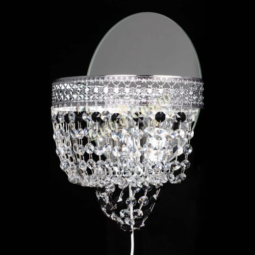 Бра Венеция оптикон черная в Ижевске Гусь Хрустальный