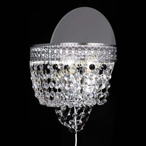 Бра Венеция оптикон черная в Ижевске Гусь Хрустальный