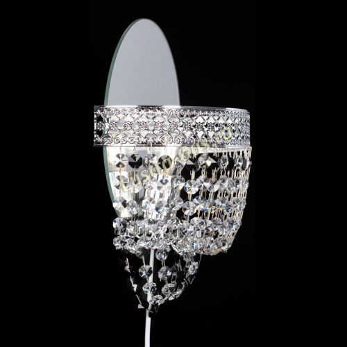 Бра Венеция оптикон черная в Ижевске Гусь Хрустальный