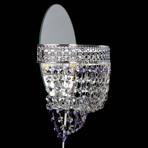 Бра Венеция оптикон фиолетовая в Ижевске Гусь Хрустальный