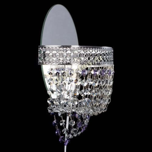Бра Венеция оптикон фиолетовая в Ижевске Гусь Хрустальный