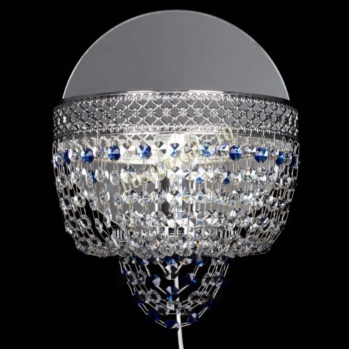 Бра Венеция оптикон синяя в Ижевске Гусь Хрустальный