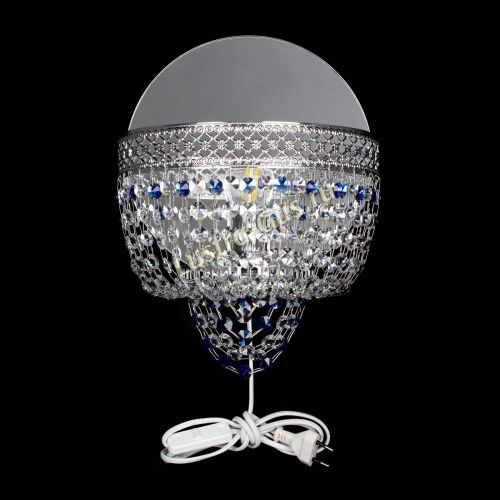 Бра Венеция оптикон синяя в Ижевске Гусь Хрустальный