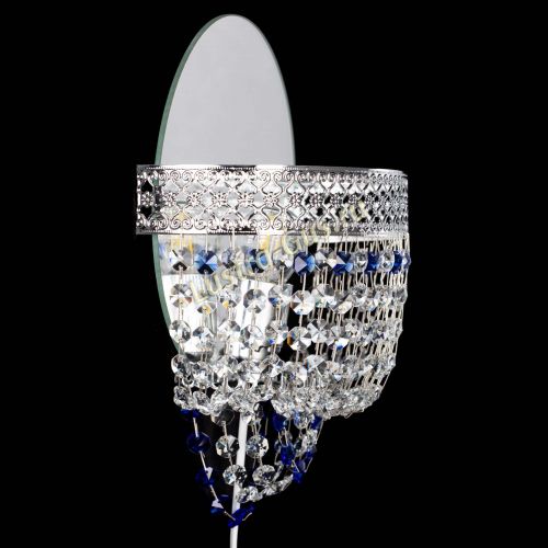 Бра Венеция оптикон синяя в Ижевске Гусь Хрустальный