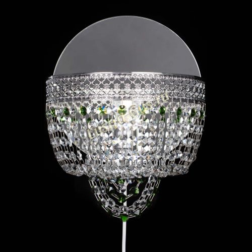 Бра Венеция оптикон зеленая в Ижевске Гусь Хрустальный