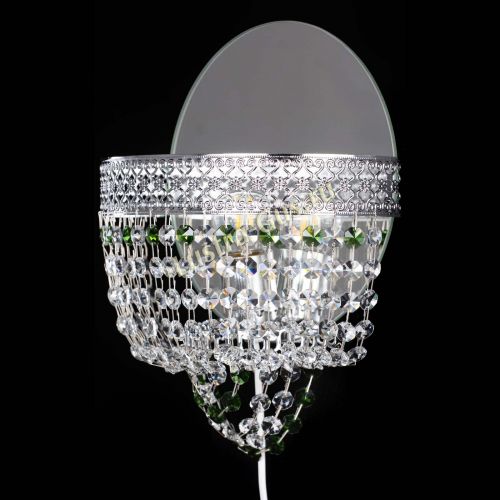 Бра Венеция оптикон зеленая в Ижевске Гусь Хрустальный