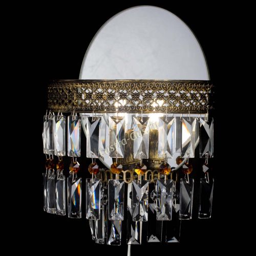 Бра Венеция Пластинка под бронзу Чайная в Ижевске Гусь Хрустальный