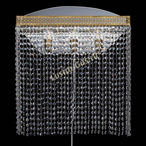 Бра Венеция Прямоугольник оптикон №2 под бронзу в Ижевске Гусь Хрустальный