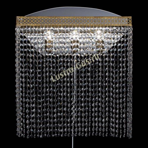 Бра Венеция Прямоугольник оптикон №2 под бронзу в Ижевске Гусь Хрустальный