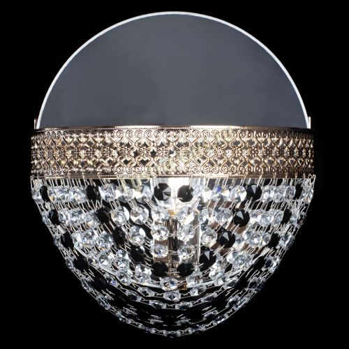 Бра Венеция Сетка черная в Ижевске Гусь Хрустальный