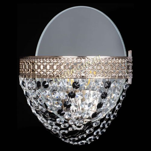 Бра Венеция Сетка черная в Ижевске Гусь Хрустальный