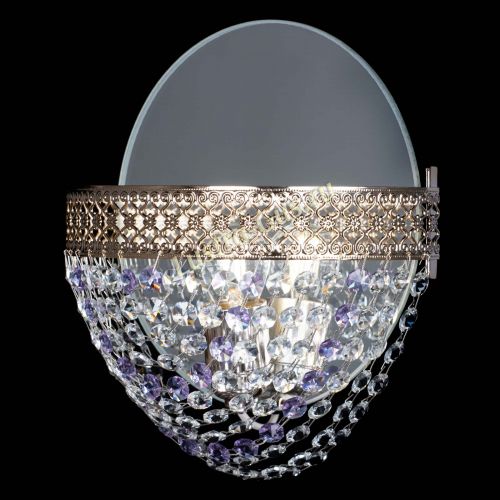 Бра Венеция Сетка фиолетовая в Ижевске Гусь Хрустальный