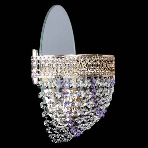 Бра Венеция Сетка фиолетовая в Ижевске Гусь Хрустальный