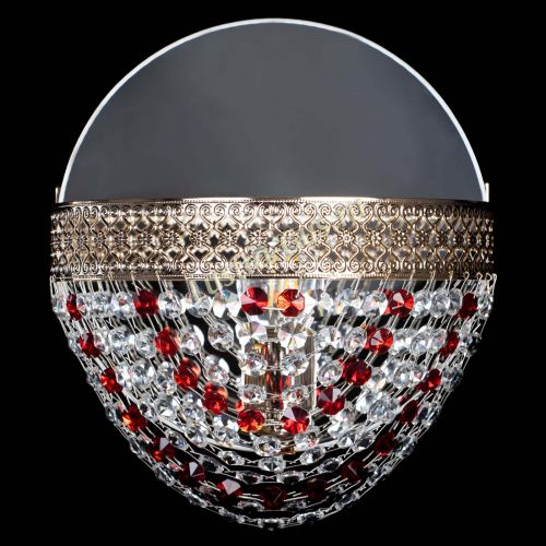 Бра Венеция Сетка красная в Ижевске Гусь Хрустальный