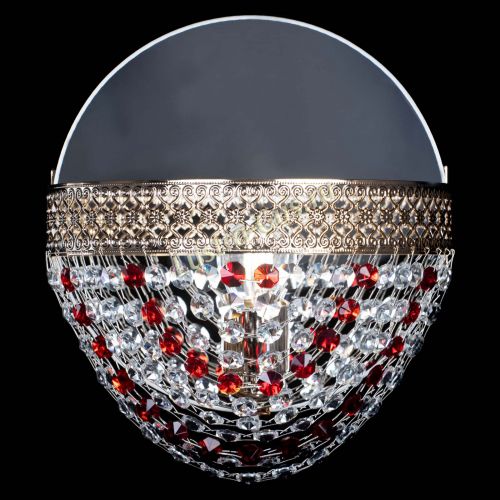 Бра Венеция Сетка красная в Ижевске Гусь Хрустальный