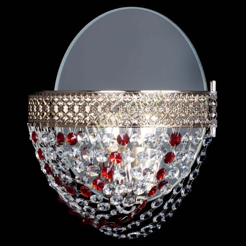 Бра Венеция Сетка красная в Ижевске Гусь Хрустальный