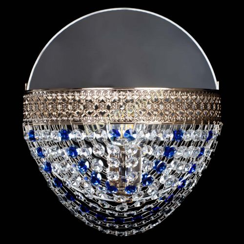 Бра Венеция Сетка синяя в Ижевске Гусь Хрустальный