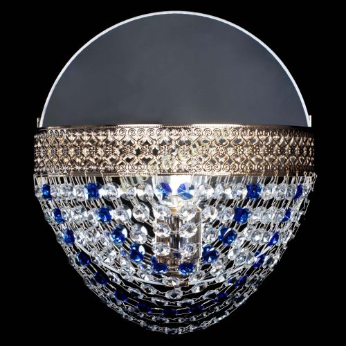 Бра Венеция Сетка синяя в Ижевске Гусь Хрустальный