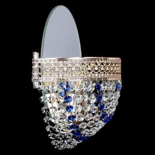 Бра Венеция Сетка синяя в Ижевске Гусь Хрустальный