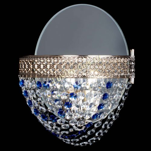 Бра Венеция Сетка синяя в Ижевске Гусь Хрустальный