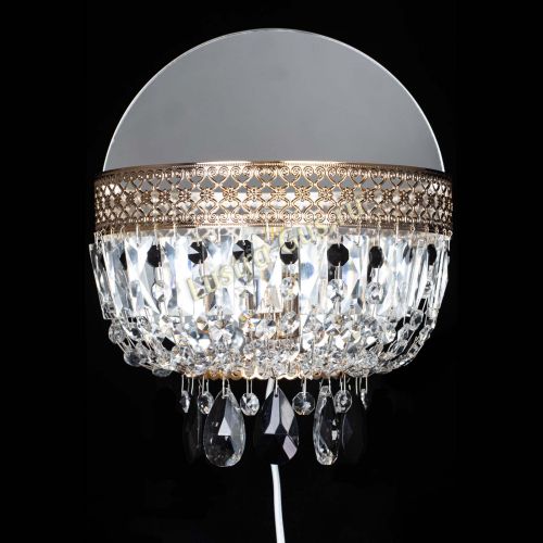 Бра Венеция черная в Ижевске Гусь Хрустальный