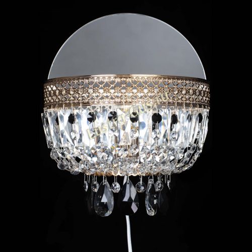 Бра Венеция черная в Ижевске Гусь Хрустальный