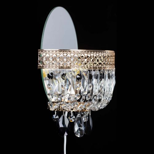 Бра Венеция черная в Ижевске Гусь Хрустальный