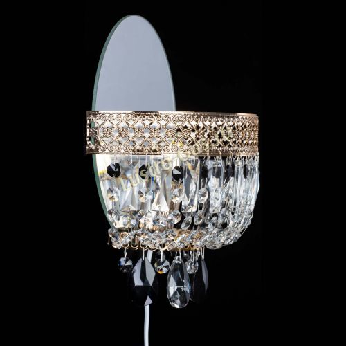 Бра Венеция черная в Ижевске Гусь Хрустальный