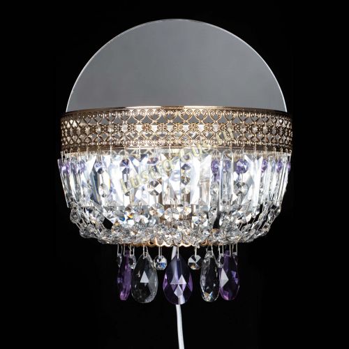 Бра Венеция фиолетовая в Ижевске Гусь Хрустальный