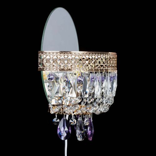 Бра Венеция фиолетовая в Ижевске Гусь Хрустальный