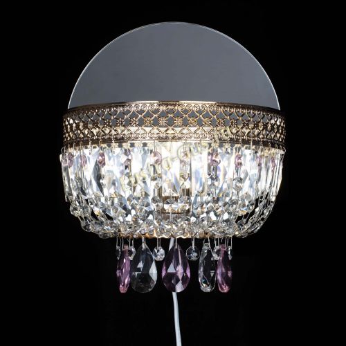 Бра Венеция розовая в Ижевске Гусь Хрустальный