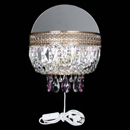 Бра Венеция розовая в Ижевске Гусь Хрустальный