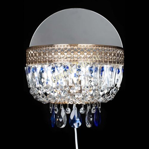 Бра Венеция синяя в Ижевске Гусь Хрустальный